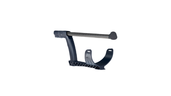 Canne S-Telescopic Lite Bleue (Sans Bas de Canne) avec Mi de Canne en Carbone