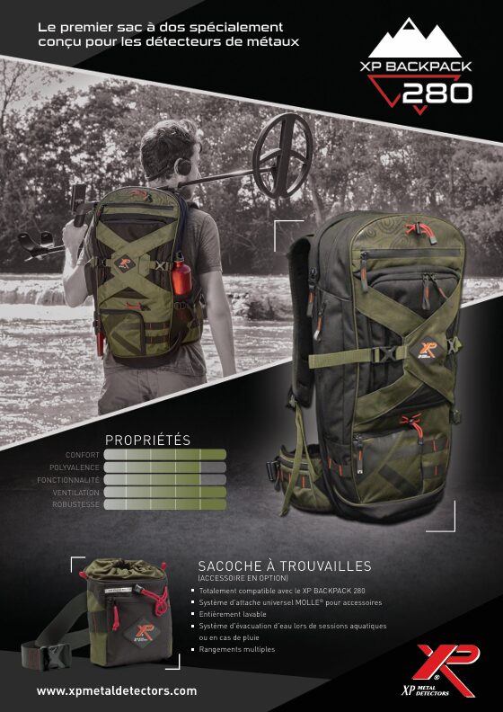 Folleto de la XP BACKBACK 280 – FR